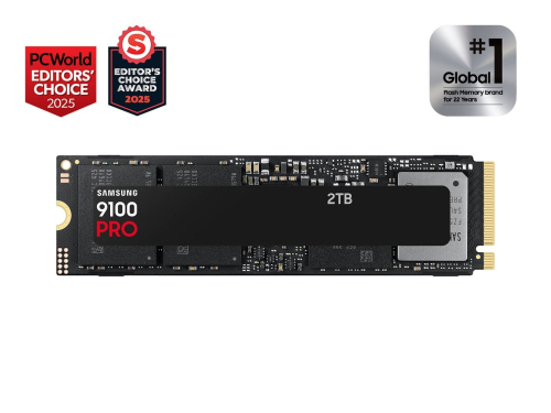Samsung SSD 9100 PRO 2TB - PCIe 5.0 - 14,700MB/s, Best for AI Computing, Gaming, and Heavy Duty Workstations