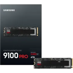 Samsung SSD 9100 PRO 4TB - PCIe 5.0 - 14,700MB/s, Best for AI Computing, Gaming, and Heavy Duty Workstations - 
