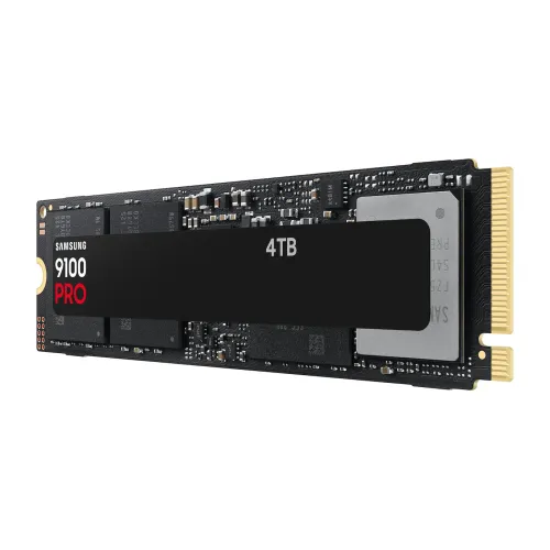 Samsung SSD 9100 PRO 4TB - PCIe 5.0 - 14,700MB/s, Best for AI Computing, Gaming, and Heavy Duty Workstations
