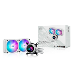 ASUS ROG Strix LC III 240 ARGB White Edition - All-in-one CPU Liquid Cooler