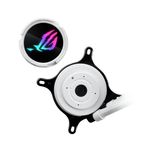 ASUS ROG Strix LC III 240 ARGB White Edition - All-in-one CPU Liquid Cooler