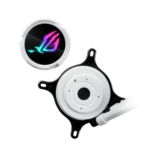 ASUS ROG Strix LC III 240 ARGB White Edition - All-in-one CPU Liquid Cooler