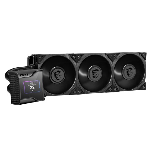 MSI MEG CORELIQUID S360 AIO CPU Liquid Cooler - 2.4" IPS Display