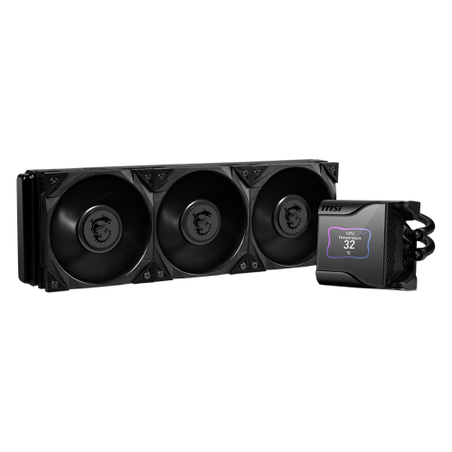 MSI MEG CORELIQUID S360 AIO CPU Liquid Cooler - 2.4" IPS Display