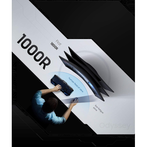 Samsung Odyssey G5 Curved - 27'' 2560 x 1440 165Hz - LS27CG550EIXCI