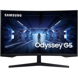 Samsung Odyssey G5 Curved Gaming - 32'' 2560 x 1440 165Hz - LS32CG550EIXCI - 