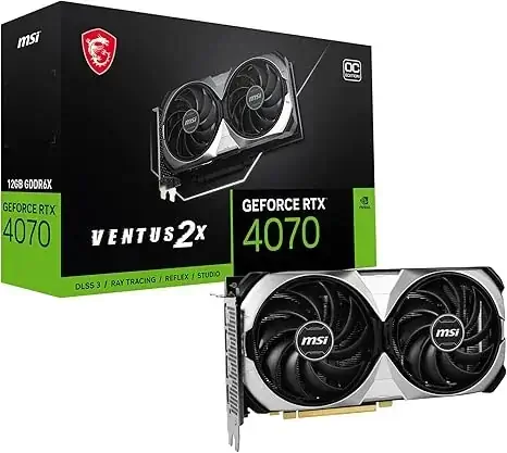 I5-12400F RAM 16GB SSD 512GB RTX 4070 12GB