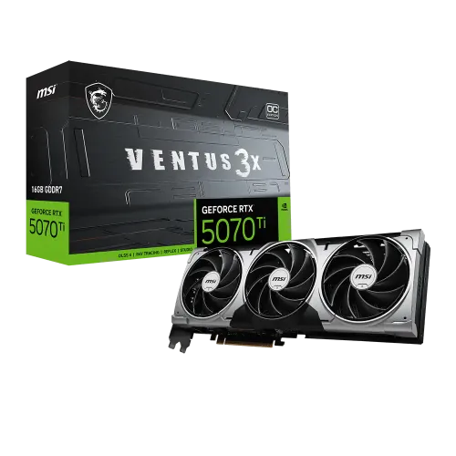 MSI VENTUS 3X GeForce RTX™ 5070 Ti 16GB OC