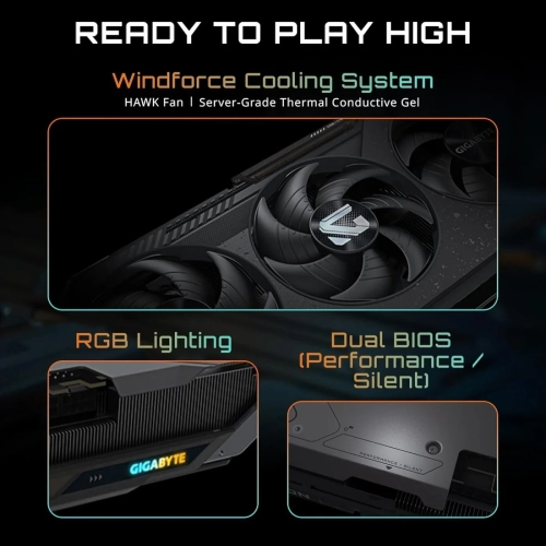 GIGABYTE Radeon RX 9070 XT Gaming OC 16G