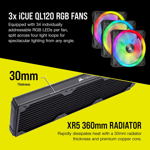 Corsair Hydro X Series iCUE XH305i RGB