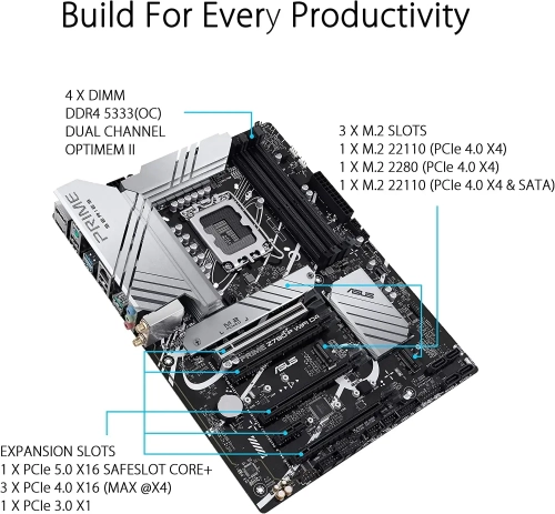 ASUS Prime Z790-P WiFi DDR4