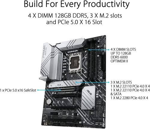 ASUS Prime Z690-P WiFi DDR4