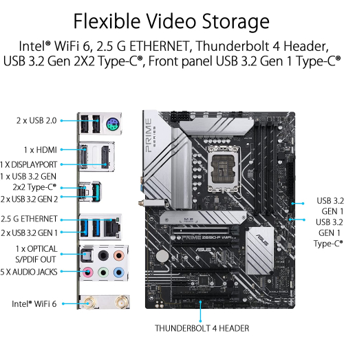 ASUS Prime Z690-P WiFi DDR4