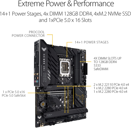 ASUS TUF Gaming Z690-Plus WiFi DDR4