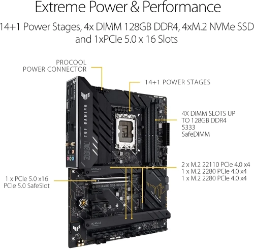 ASUS TUF Gaming Z690-Plus WiFi DDR4