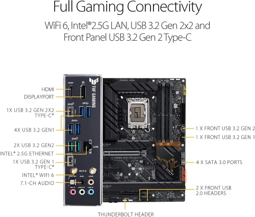 ASUS TUF Gaming Z690-Plus WiFi DDR4