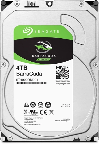  Seagate BarraCuda 4TB