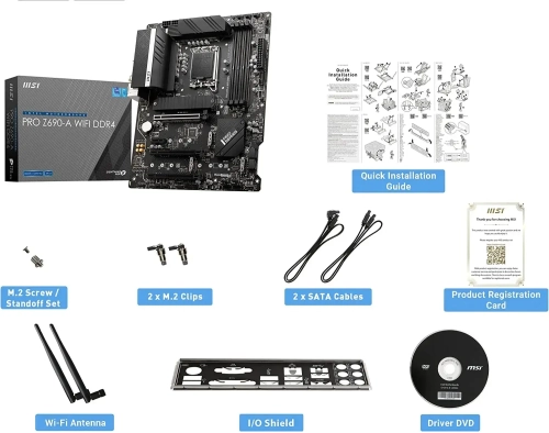 MSI PRO Z690-A WiFi DDR4 
