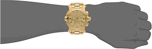 Oceanaut XL Analog Display Quartz Gold Watch