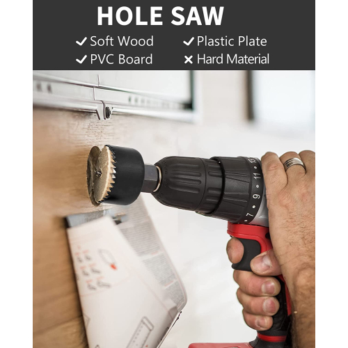 AVID POWER Drill Bit Set 100 Pieces High Speed Steel Titanium Drill