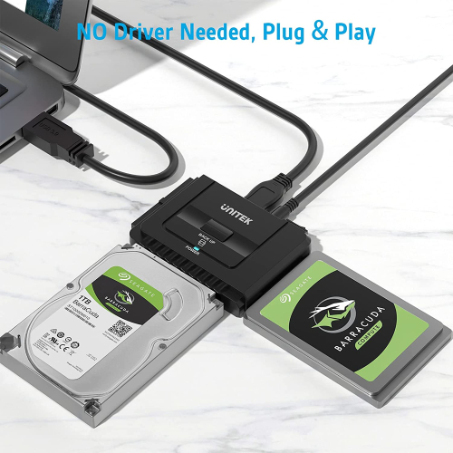 Unitek USB 3.0 to IDE and SATA Converter External Hard Drive Adapter Kit