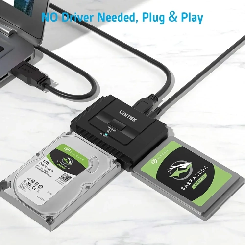 Unitek USB 3.0 to IDE and SATA Converter External Hard Drive Adapter Kit