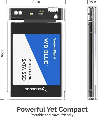 SABRENT 2.5 Inch SATA to USB 3.0