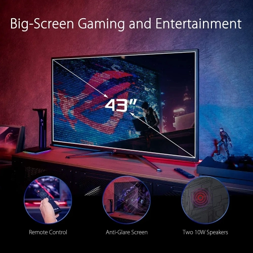 ASUS ROG Swift PG43UQ 43” 4K HDR DSC Gaming Monitor