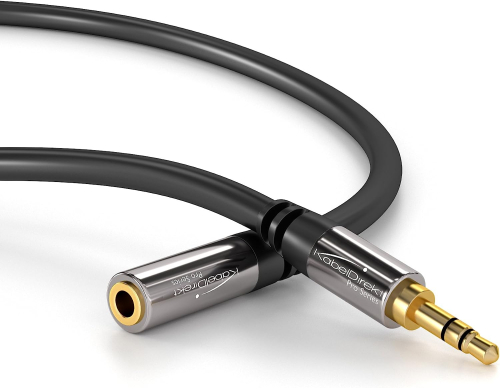 KabelDirekt  Headphone Extension Cable, 3.5mm