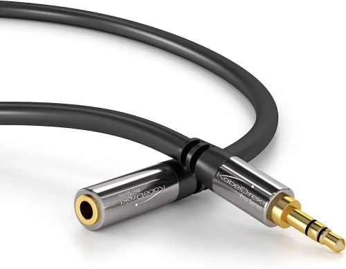 KabelDirekt  Headphone Extension Cable, 3.5mm