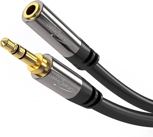 KabelDirekt  Headphone Extension Cable, 3.5mm