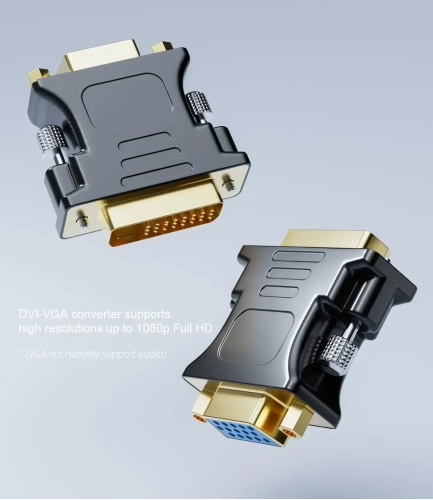 DUEYAGO DVI Male to VGA Female Adapter 