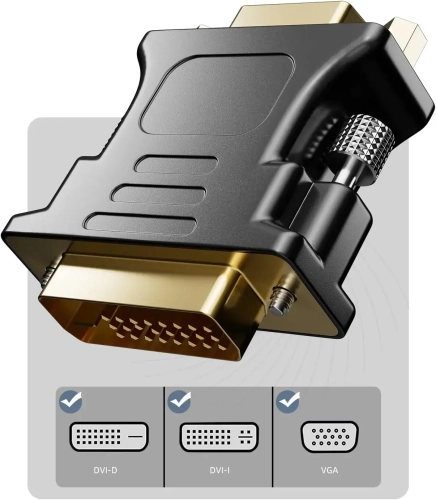 DUEYAGO DVI Male to VGA Female Adapter 