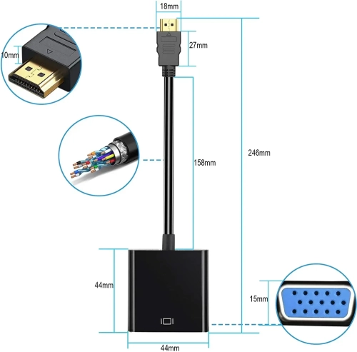 HDMI to VGA Adapter