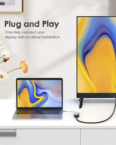 USB C to VGA Cable Adapter
