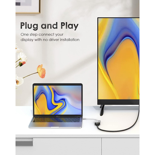 USB C to VGA Cable Adapter