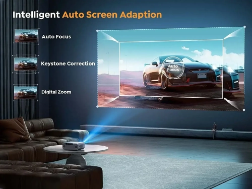  YABER Pro V9 4K Projector with WiFi 6