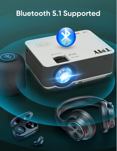 TMY Native 1080P  with 5G WiFi and Bluetooth 5.1 4K