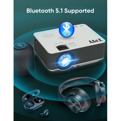 TMY Native 1080P  with 5G WiFi and Bluetooth 5.1 4K