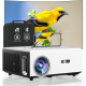 4K Projector with WiFi and Bluetooth,1000ANSI 1080P