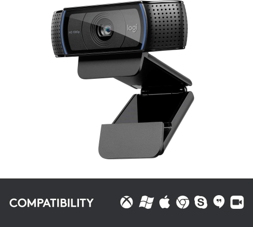 Logitech C920x HD Pro Webcam FHD 1080P/30fps