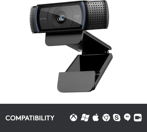 Logitech C920x HD Pro Webcam FHD 1080P/30fps
