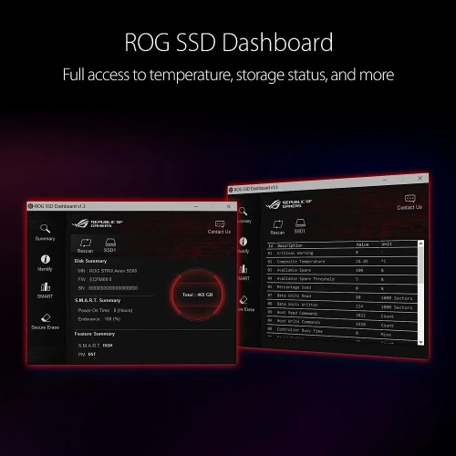 ASUS ROG Strix Arion S500 Portable SSD