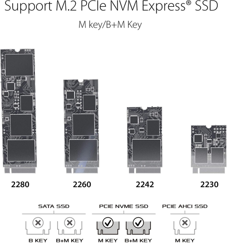 ASUS ROG STRIX Arion Aluminum Alloy M.2 