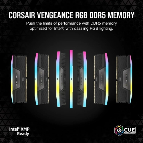CORSAIR VENGEANCE RGB 32GB (2x16GB) 5200MHz 