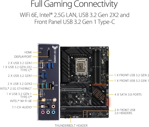  ASUS TUF Gaming Z690-Plus DDR5