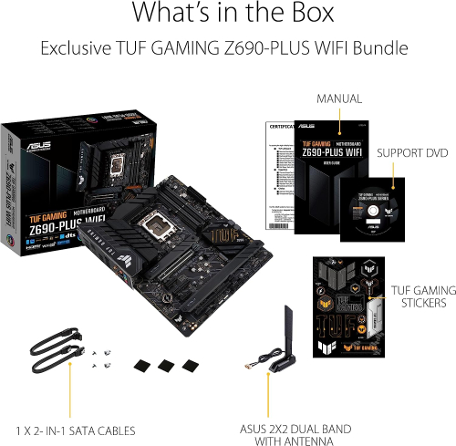  ASUS TUF Gaming Z690-Plus DDR5