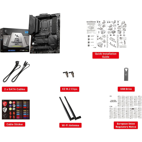 MSI MAG Z790 Tomahawk WiFi Gaming Motherboard