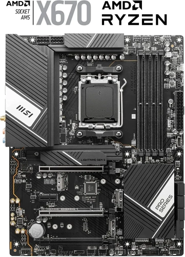 MSI PRO X670-P WiFi ProSeries Motherboard 