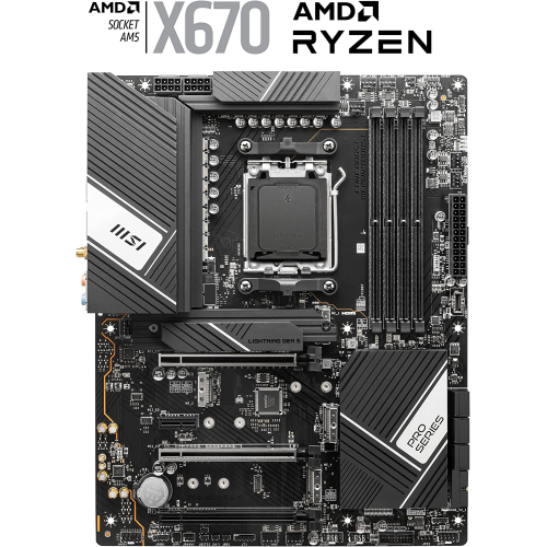 MSI PRO X670-P WiFi ProSeries Motherboard 
